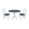 International Concepts 42 in. Dual Drop Leaf Dining Table with 2 Madrid LadderBack Chairs K05-42DP-C2-2 - alternate 1